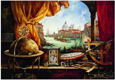 Still life with Nautical Instruments